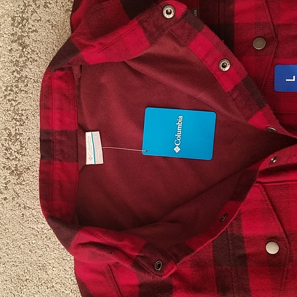 Columbia Buffalo Plaid Shirt Jacket - Picture 7 of 12